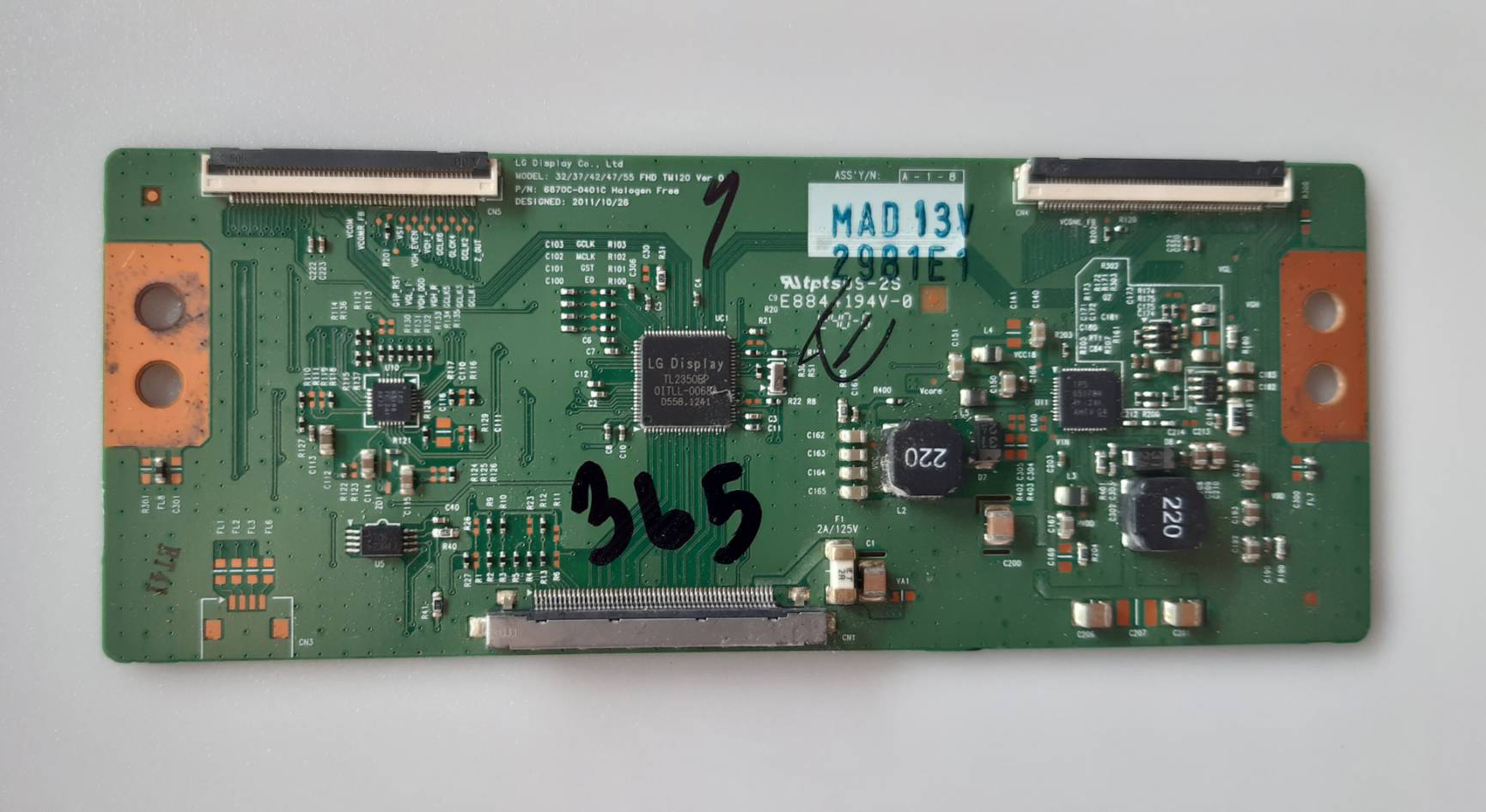 อันที่ 365 LG 42LS3150 ทีคอน 6870C-0401C ดีเทสแล้ว
