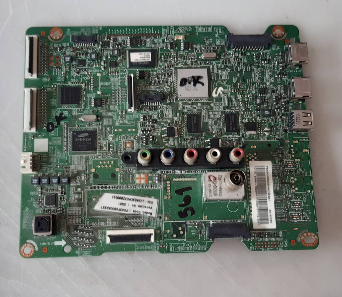 อันที่ 561 Samsung PS43F4900AR ซีสเตร็ม BN41-01963B ดีเทสแล้ว