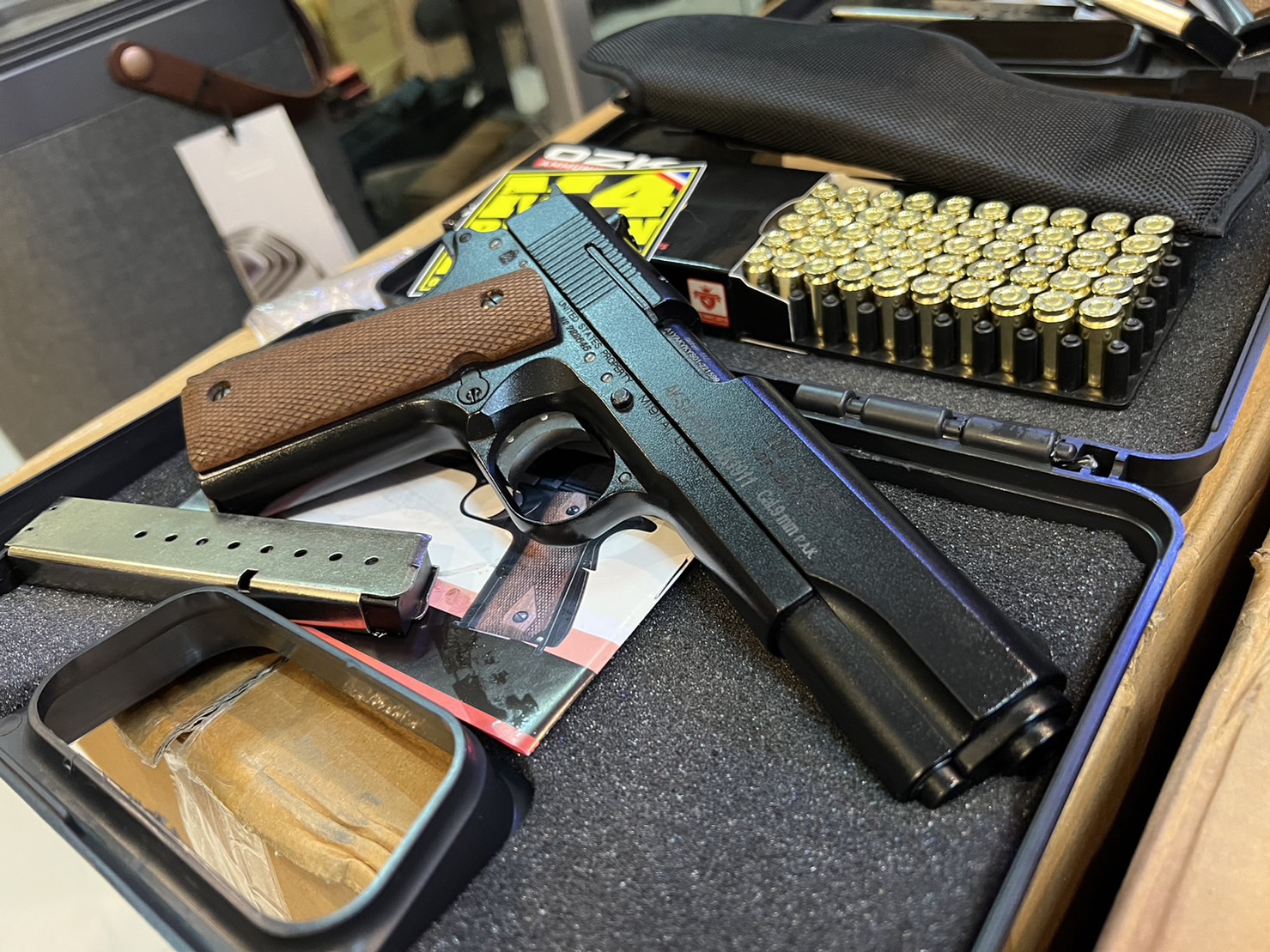 AKSA COLT 1911 ลาย Government สีดำ