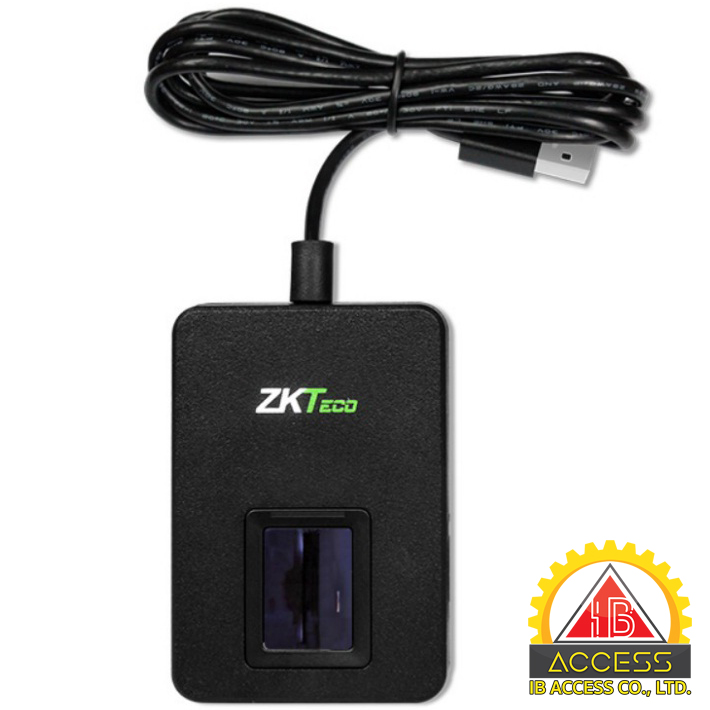 หัวอ่านลายนิ้วมือ ยี่ห้อ ZK Teco รุ่น ZK9500 สำหรับบันทึกลายนิ้วมือที่คอมพิวเตอร์