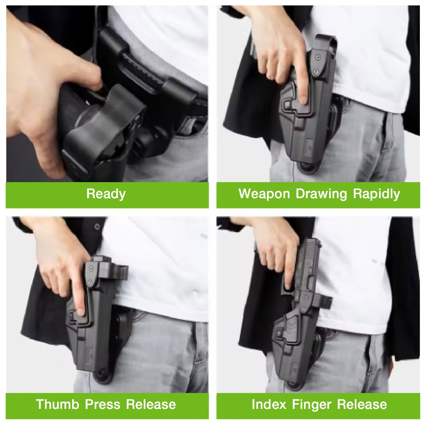 ซองพกนอก G17/19 Level 3 GF (K1150)