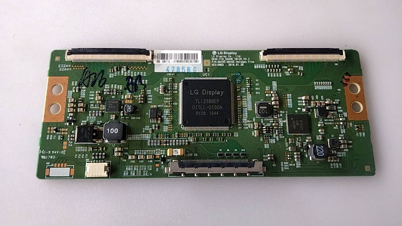 อันที่ 233 TOSHIBA 55U9750VT ทีคอน 6870C-0649A ดีเทสแล้ว