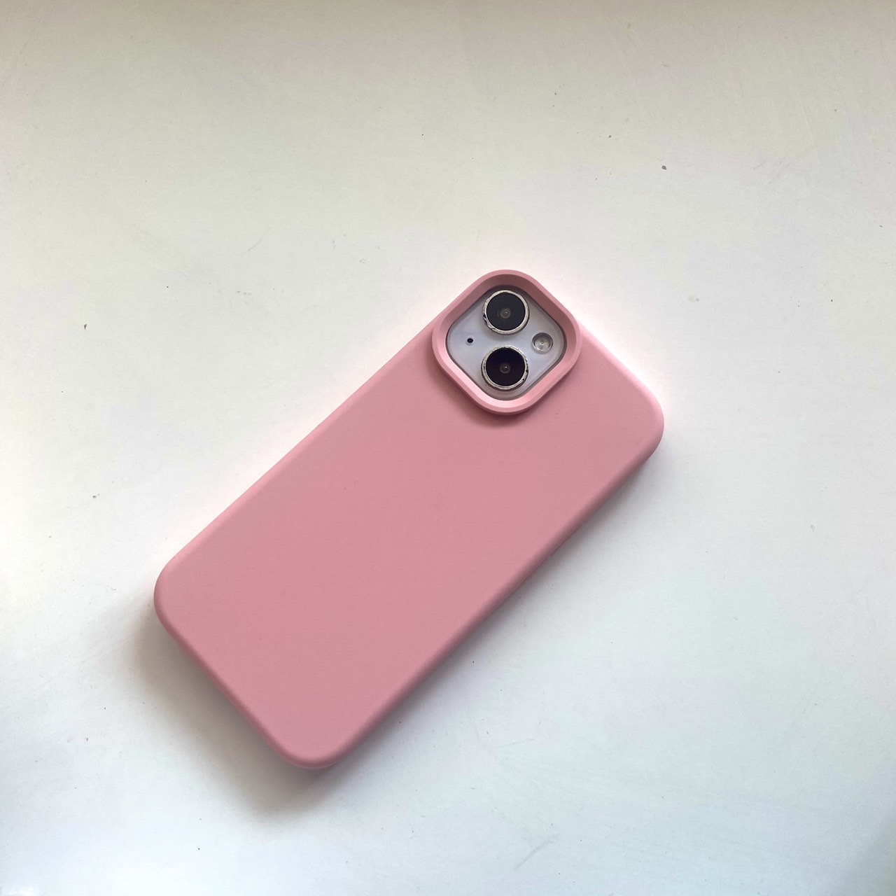 Silicone premium case v.3 (pink milk colors)
