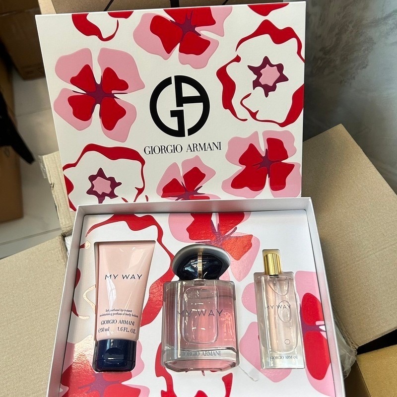 Giorgio Armani My Way Perfume & Lotion Gift Set 3 Pcs.