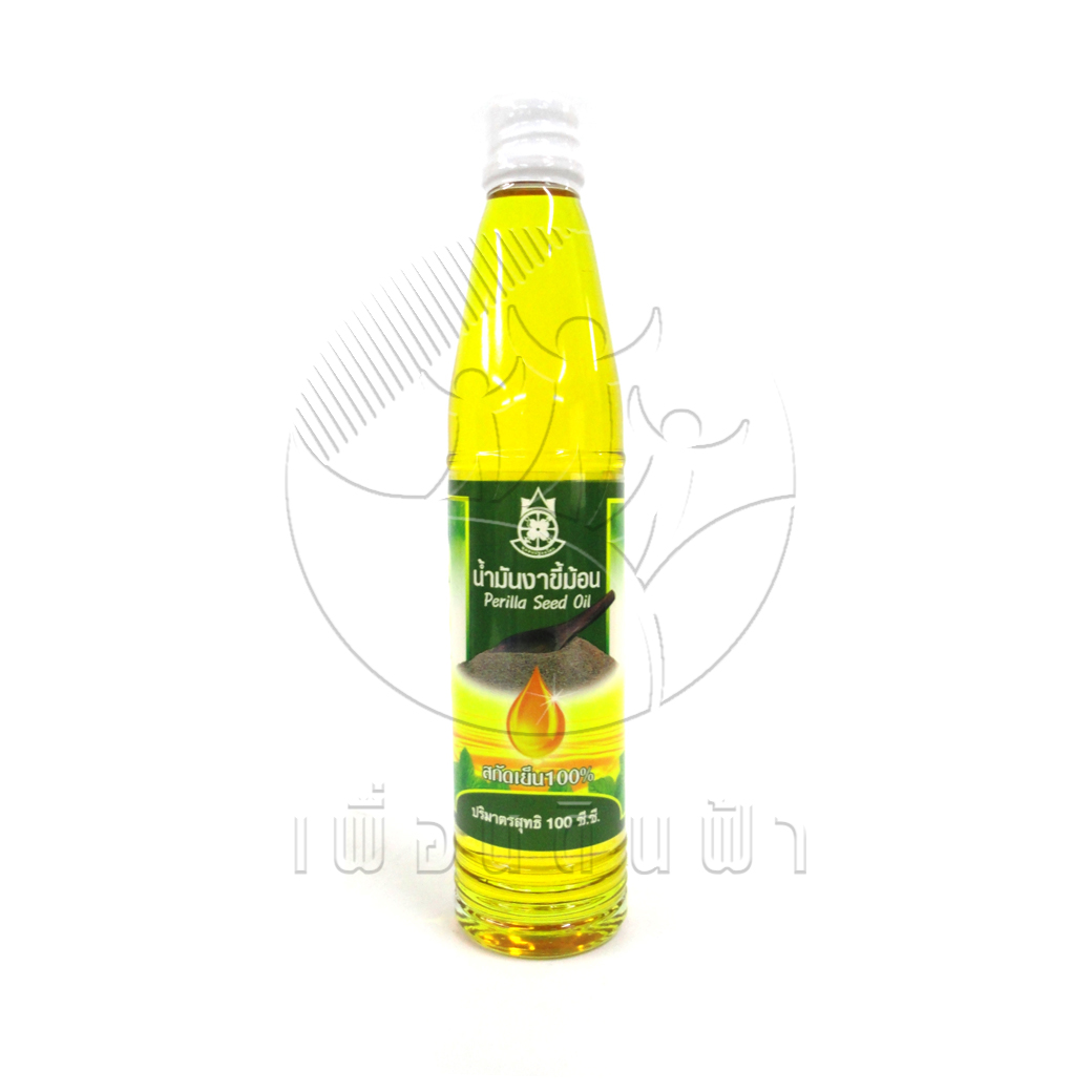 [ปฐมอโศก] น้ำมันงาขี้ม้อน สกัดเย็น100% 100ml.