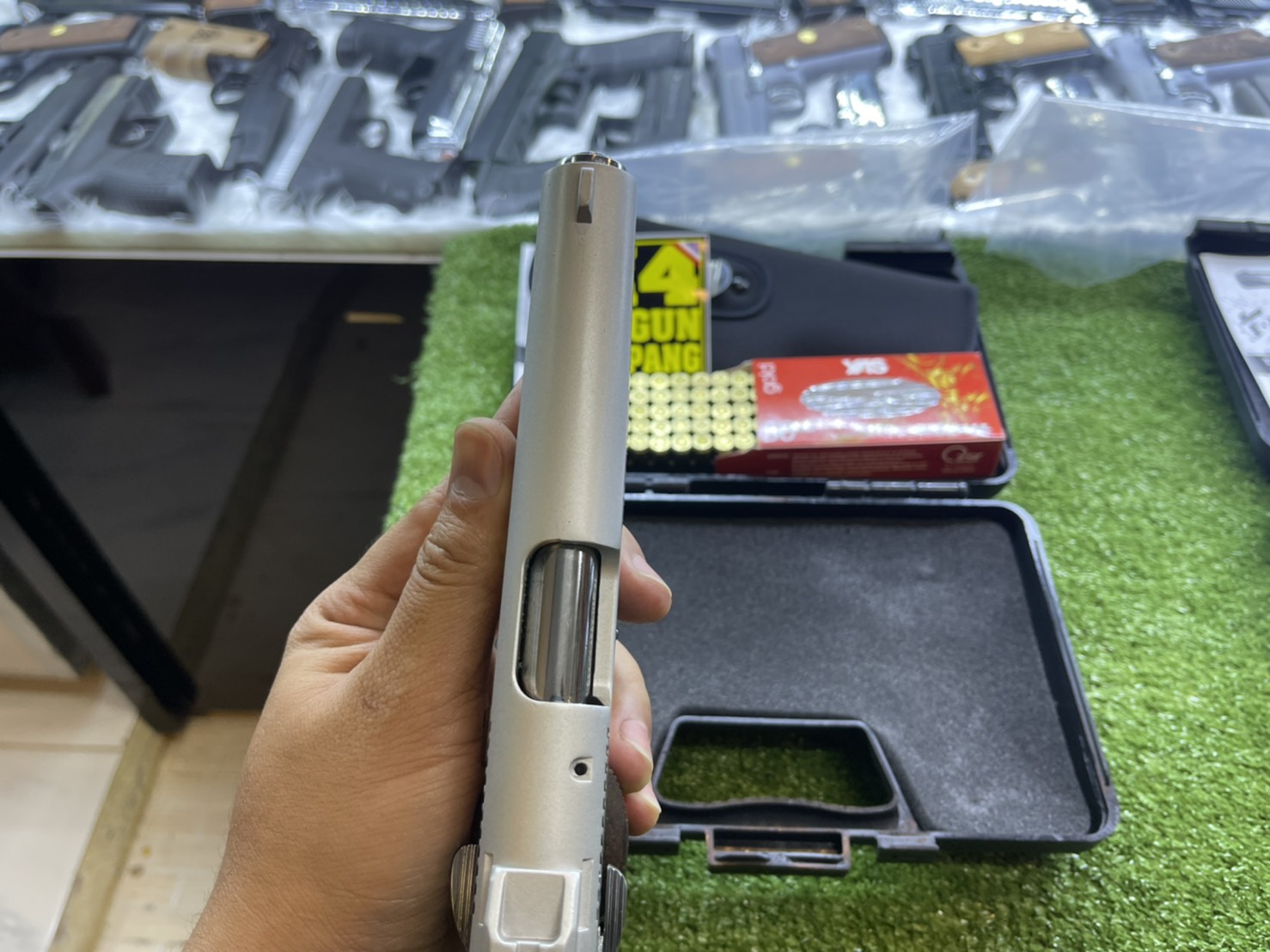 KUZEY M1911 ลาย Series 80 ลำกล้อง 5"ซาติน