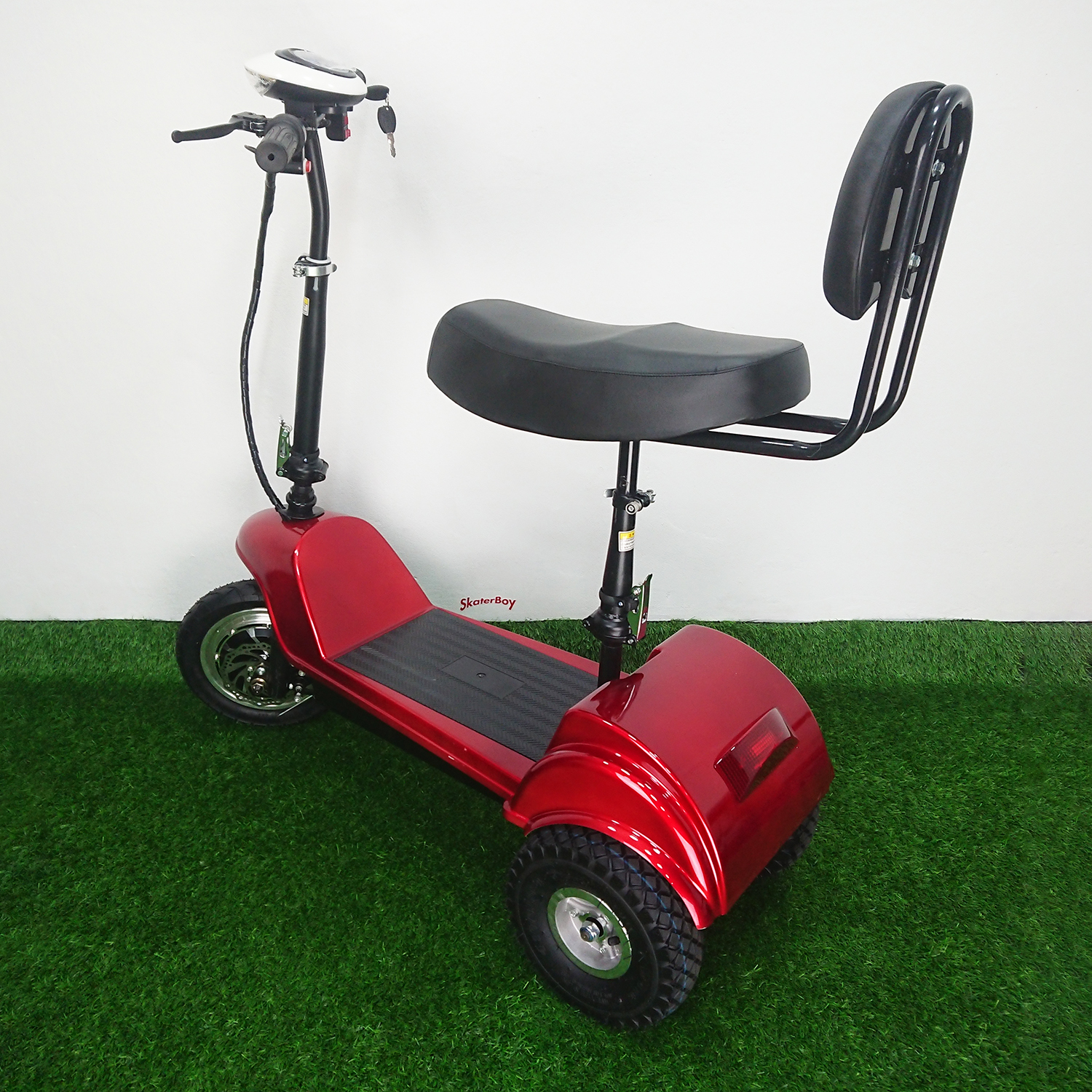 [0601] สกู็ตเตอร์ไฟฟ้า รุ่น Rhino สำหรับผู้สูงอายุ มี3ล้อ ขนาด12นิ้ว รับประกัน6เดือน มีอะไหล่เปลี่ยน Electric scooter