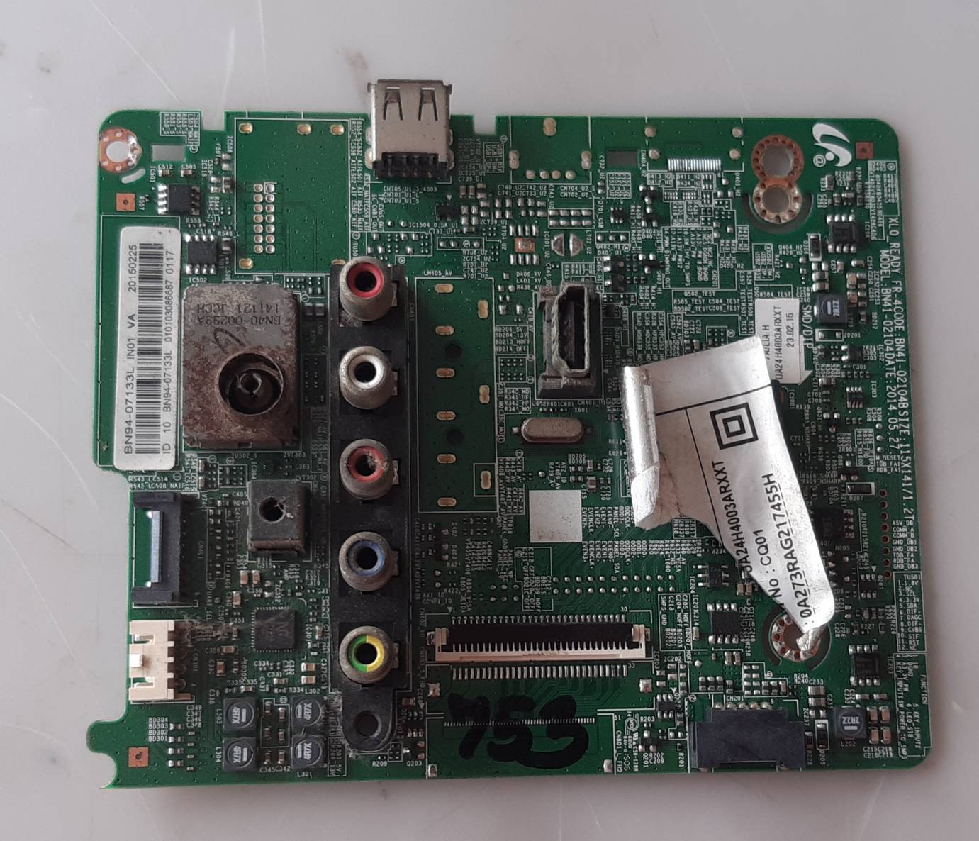 อันที่ 753 Samsung UA24H4003AR ซีสเตร็ม BN41-02104B ดีเทสแล้ว