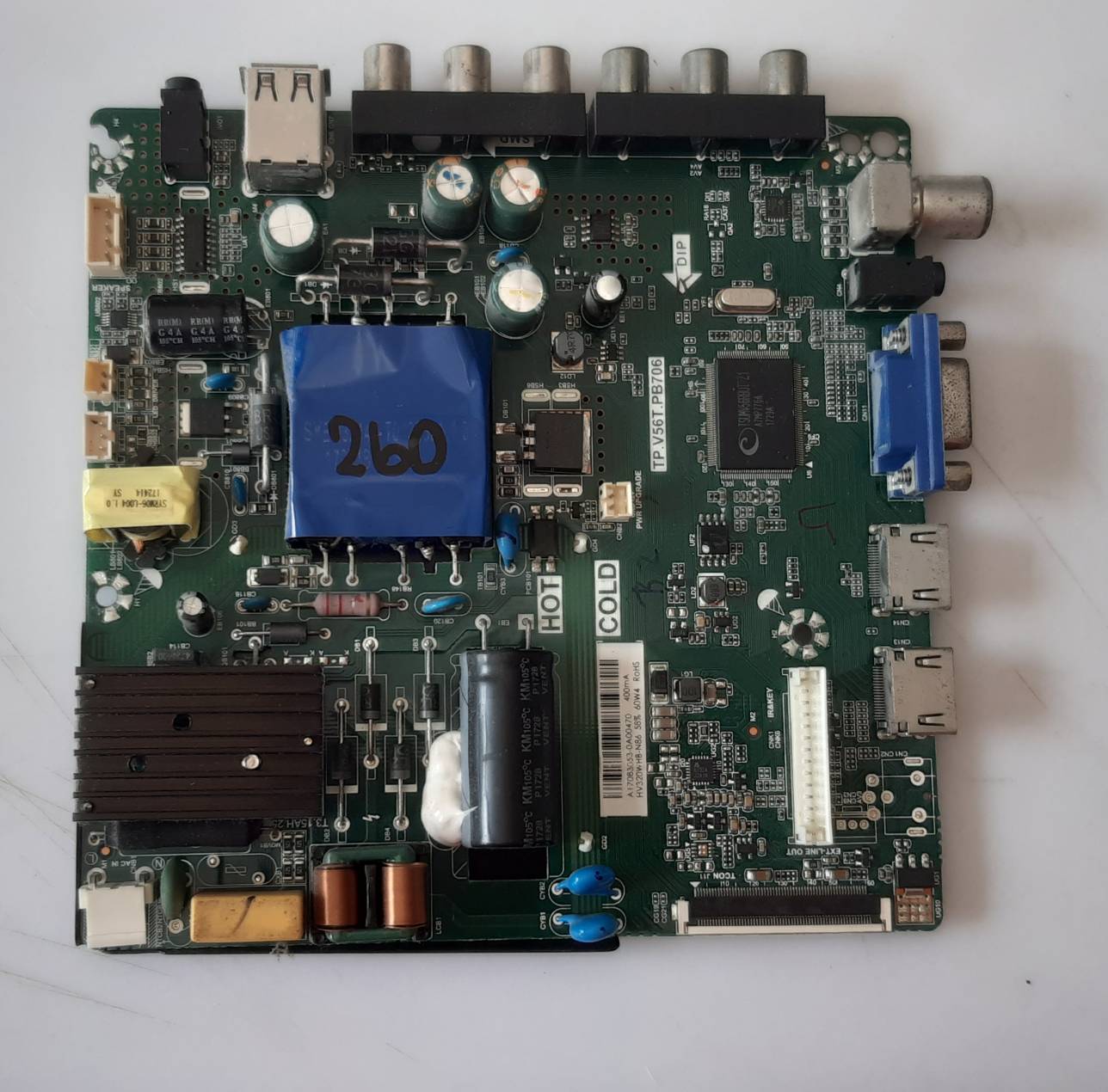 อันที่ 260 Aconatic AN-LT3219 ซีสเตร็ม TP.V56T.PB706 51PIN ดีเทสแล้ว