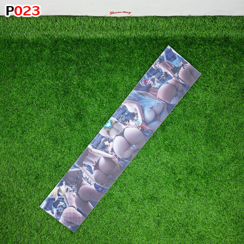0303 สติ๊กเกอร์ กระดาษทราย 120x26 cm สำหรับ สเก็ตบอร์ด เซิร์ฟสเก็ต ลองบอร์ด Graphic Grip Tape skateboard longboard surf skate