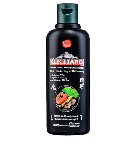 [ก๊กเลี้ยง] ครีมนวดผม Darkening & Thickening ผมหนาเงางาม 200ml.