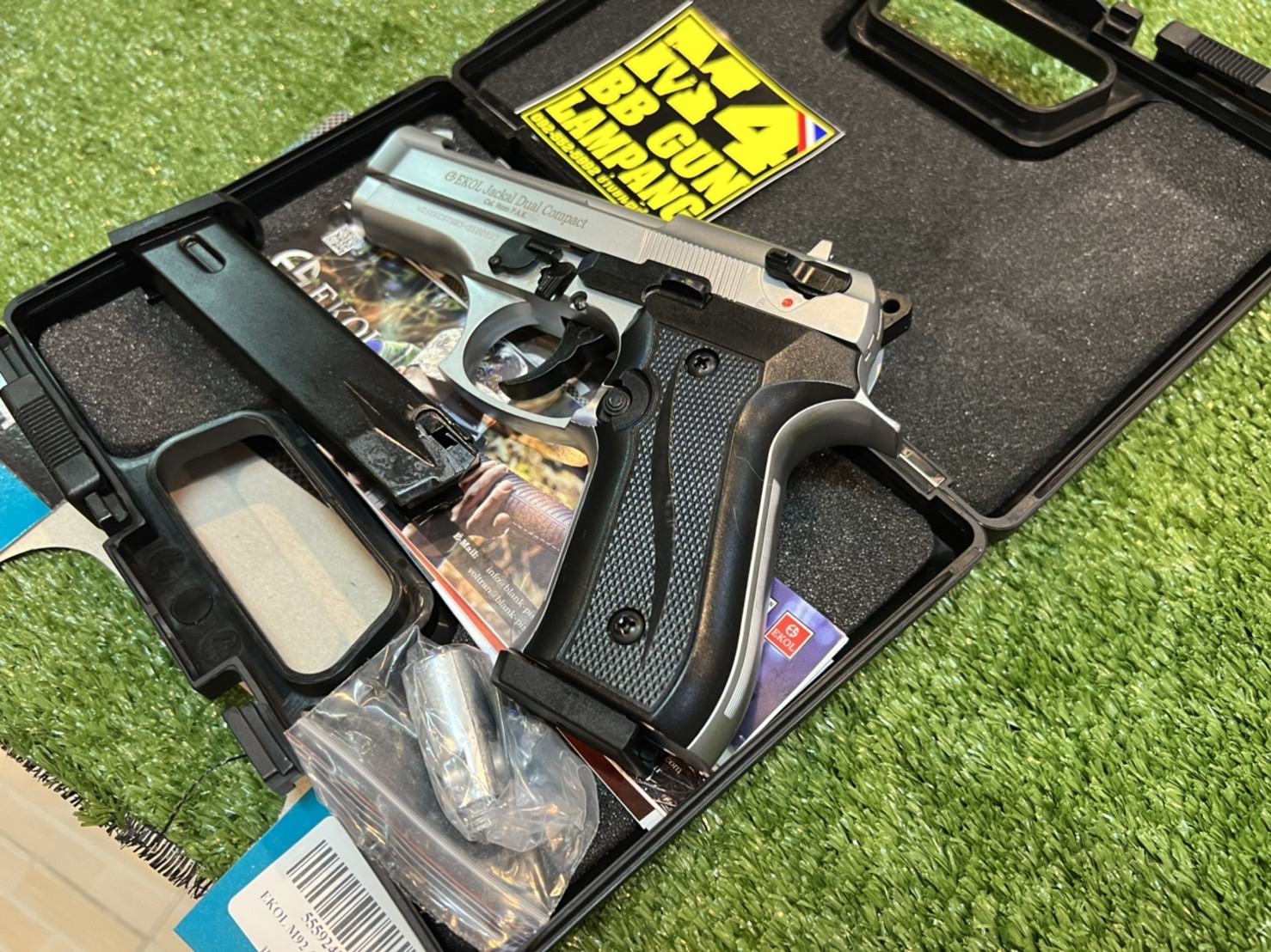 EKOL Jackal Dual Compact บรอนซ์เงิน