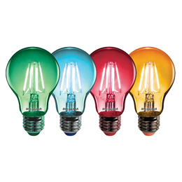 หลอดแอลอีดี ToLEDo Retro Chroma GLS 4W G/B/R/O E27 4PK SL