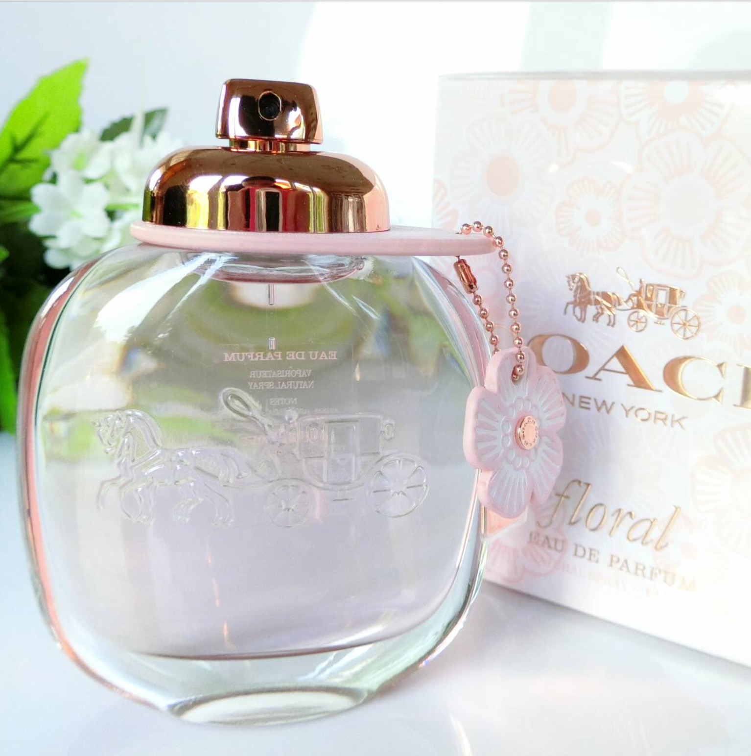 COACH New York Floral EDP 90 ml (Counter Box)