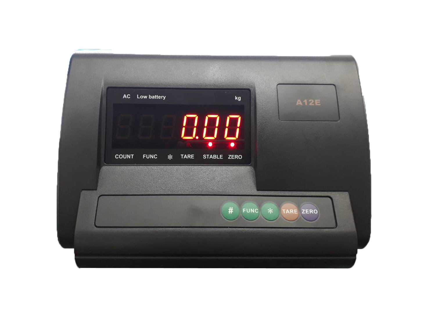 แท่นชั่ง Floor scale รุ่น A12 ขนาดแท่น 100X100 ซม.พิกัด 1000 กิโลกรัม อ่านละเอียด 0.1 กิโลกรัม จอแสดงน้ำหนักใช้งานง่าย มีแบตเตอรี่ในตัว ผ่านตรวจรับรองจากกระทรวงพาณิชย์