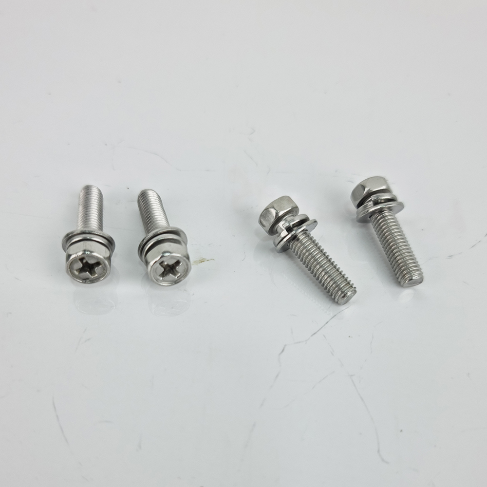 [0309] น็อตพร้อมแหวนกันคลาย ยึด Adapter surf truck ยาว 20-30mm stainless steel ไม่เป็นสนิม smoothstar, rare ant, geele