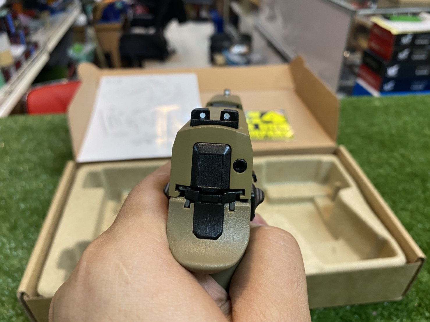 WE - Sig Sauer P320 M18 ทราย