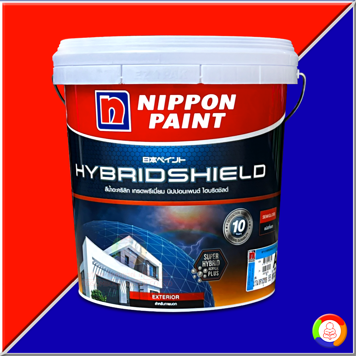 Nippon Paint Hybrid shield Exterior Semi-Gloss
