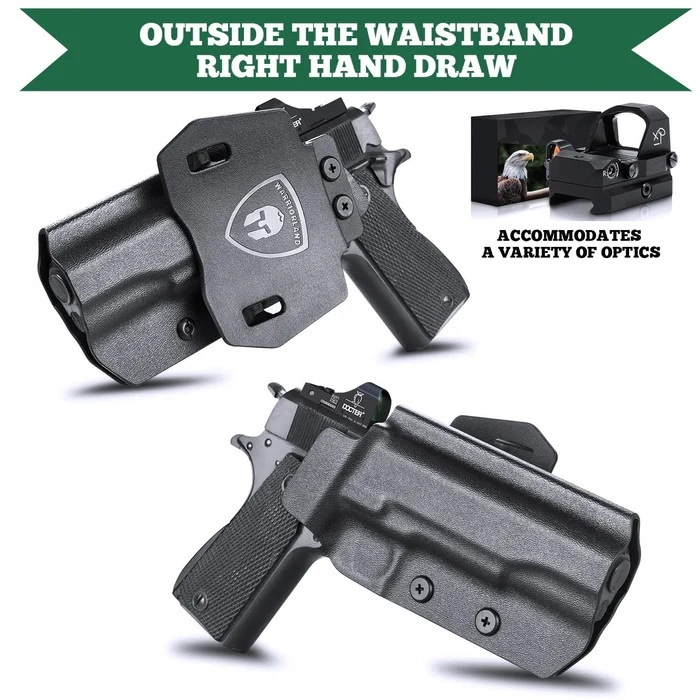 ซองพกนอก KYDEX Warriorland 1911 4.5"-5" ( ไม่มีราง ) (K0800)