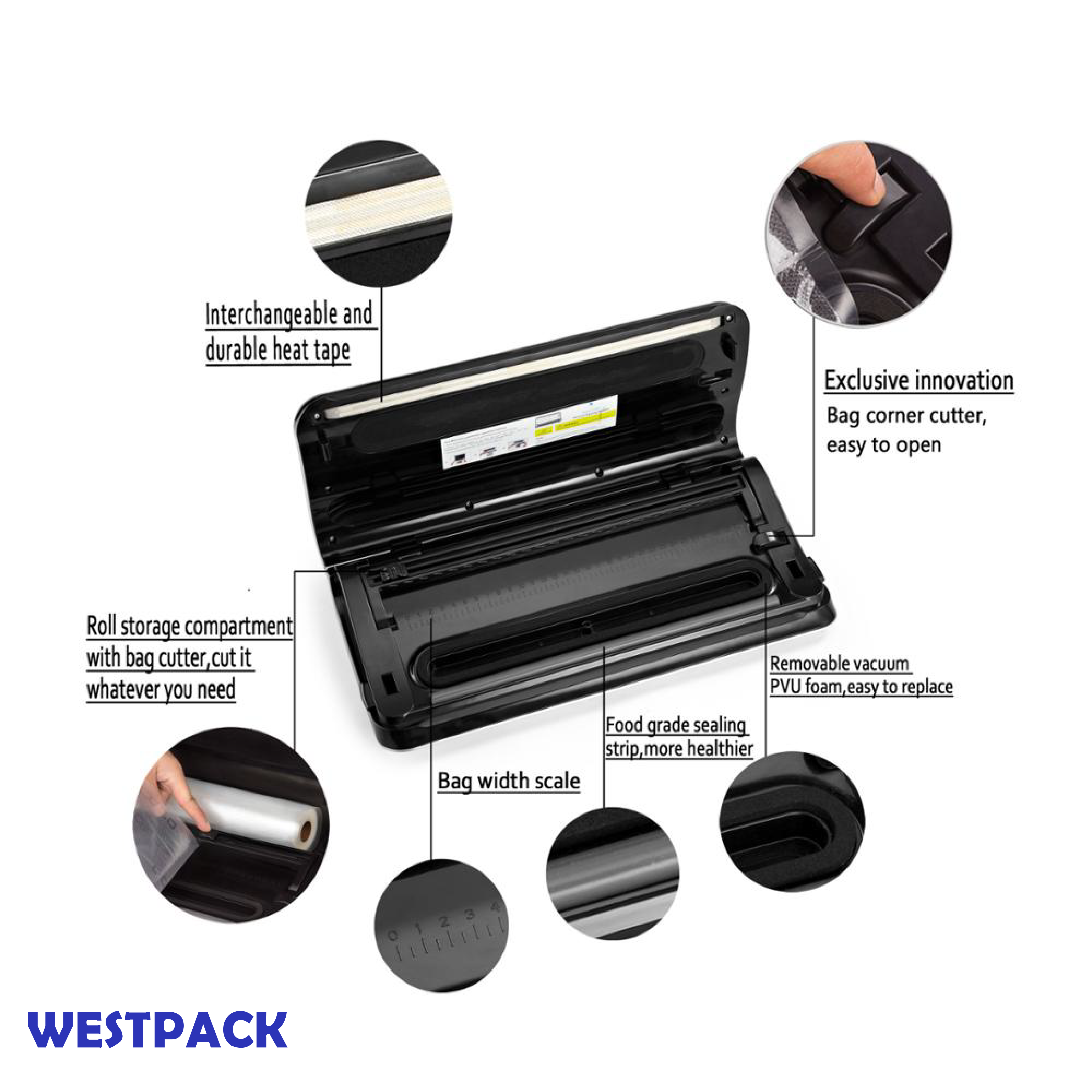 เครื่องซีลสูญญากาศ WESTPACK รุ่น Model 20