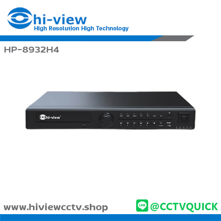 เครื่องบันทึก HIVIEW NVR รุ่น HP-8932H4 จำนวน 32 ช่อง