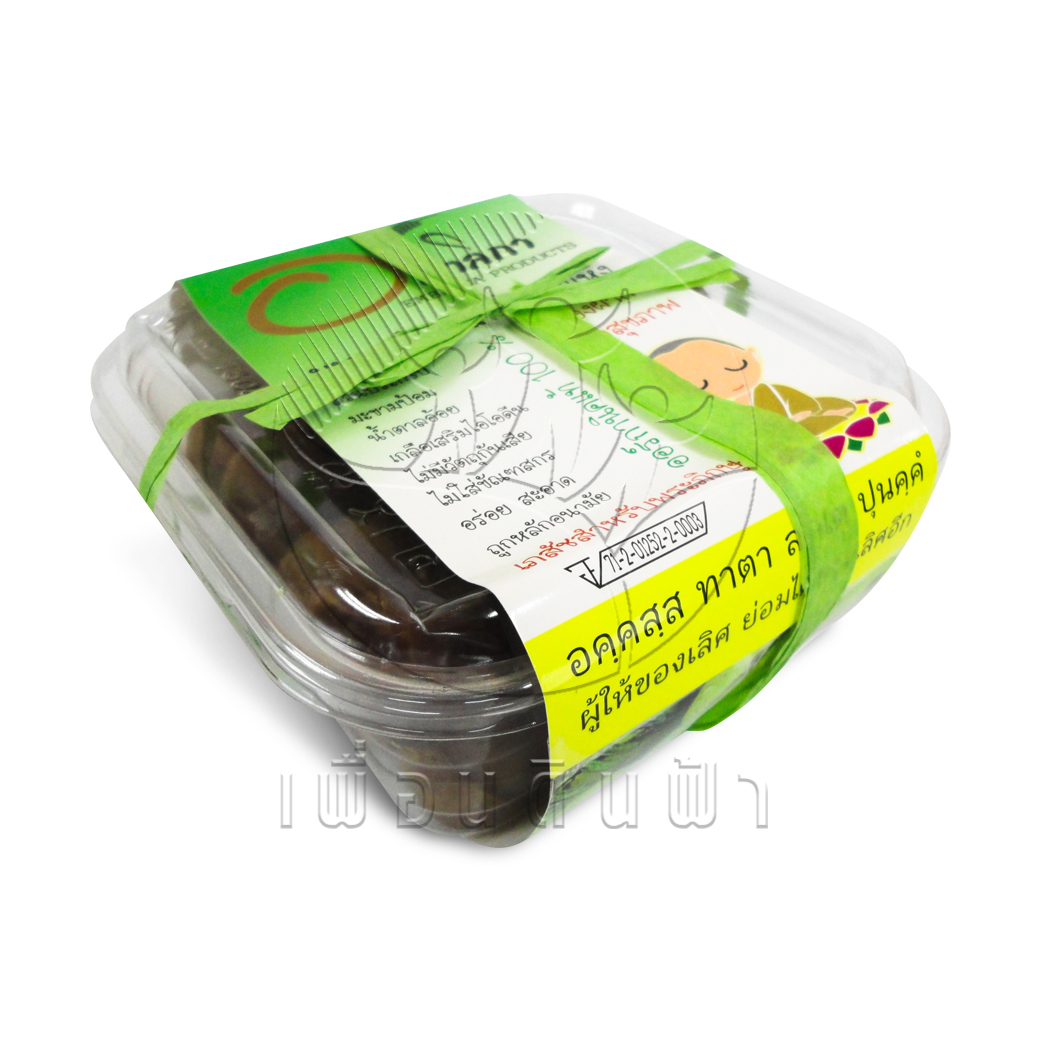 807 [อมาลิกา] มะขามป้อมแช่อิ่ม กล่องโบว์ 600g. "เจ"