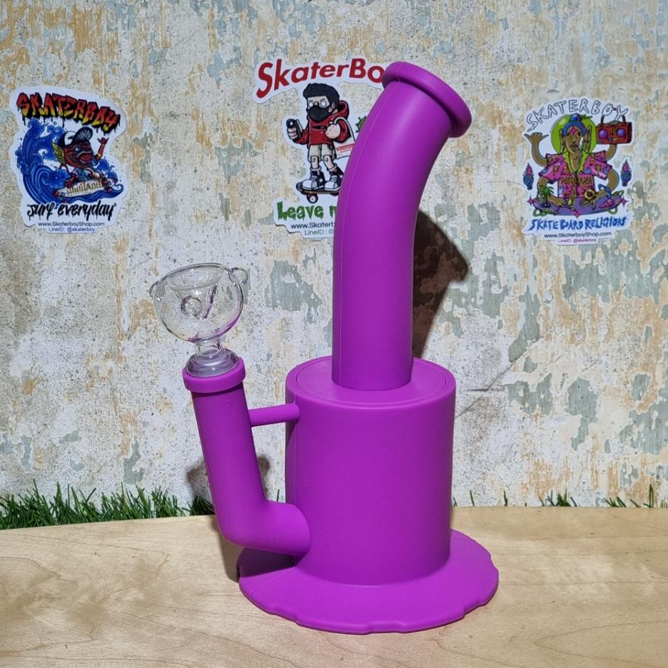 [1004] แจกัญ Silicone ฐานกว้าง ถอดล้างง่าย ข้อต่อ 14mm