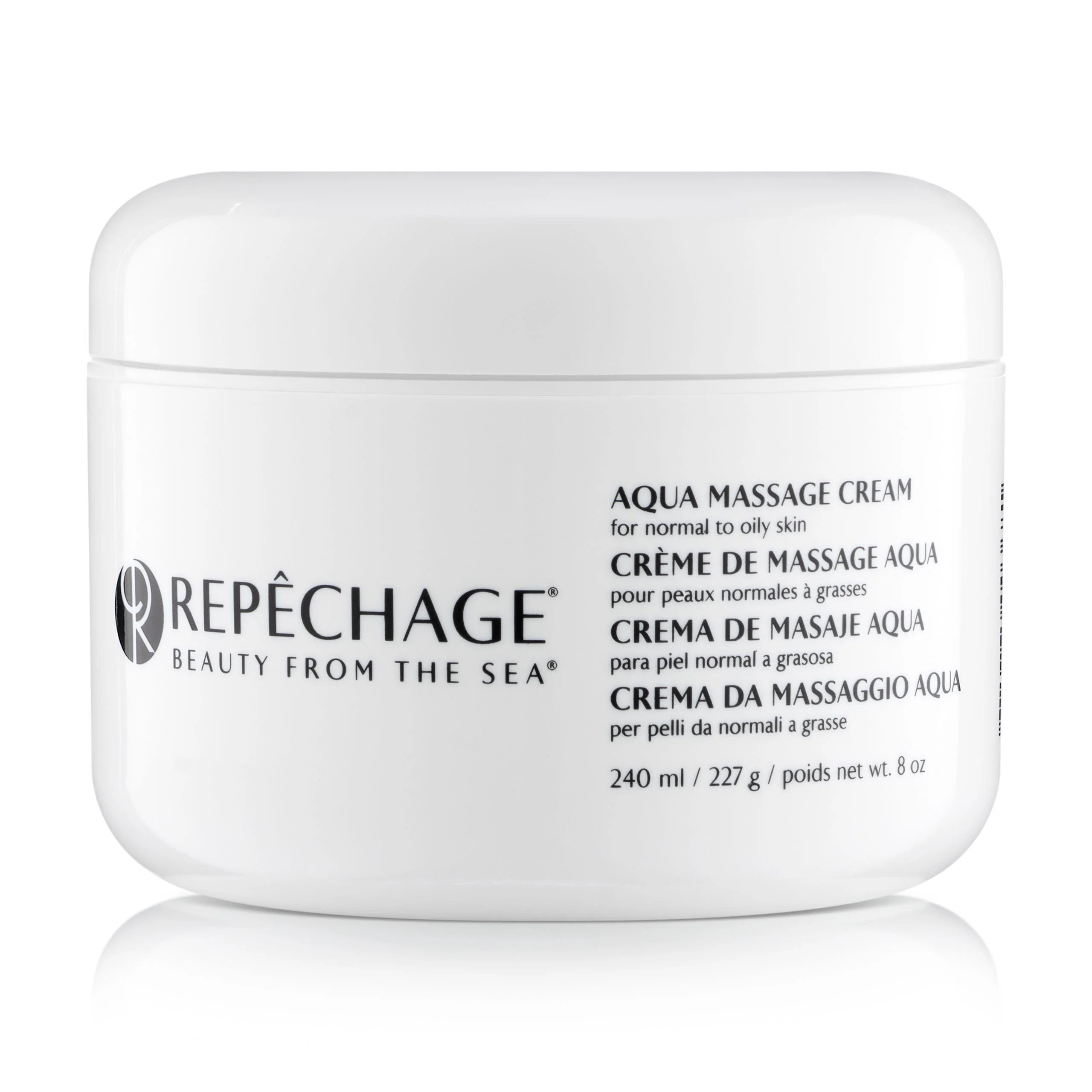 Repechage Aqua Massage Cream For Normal to Oily Skin (8oz/227g)/240ml 0 กก.