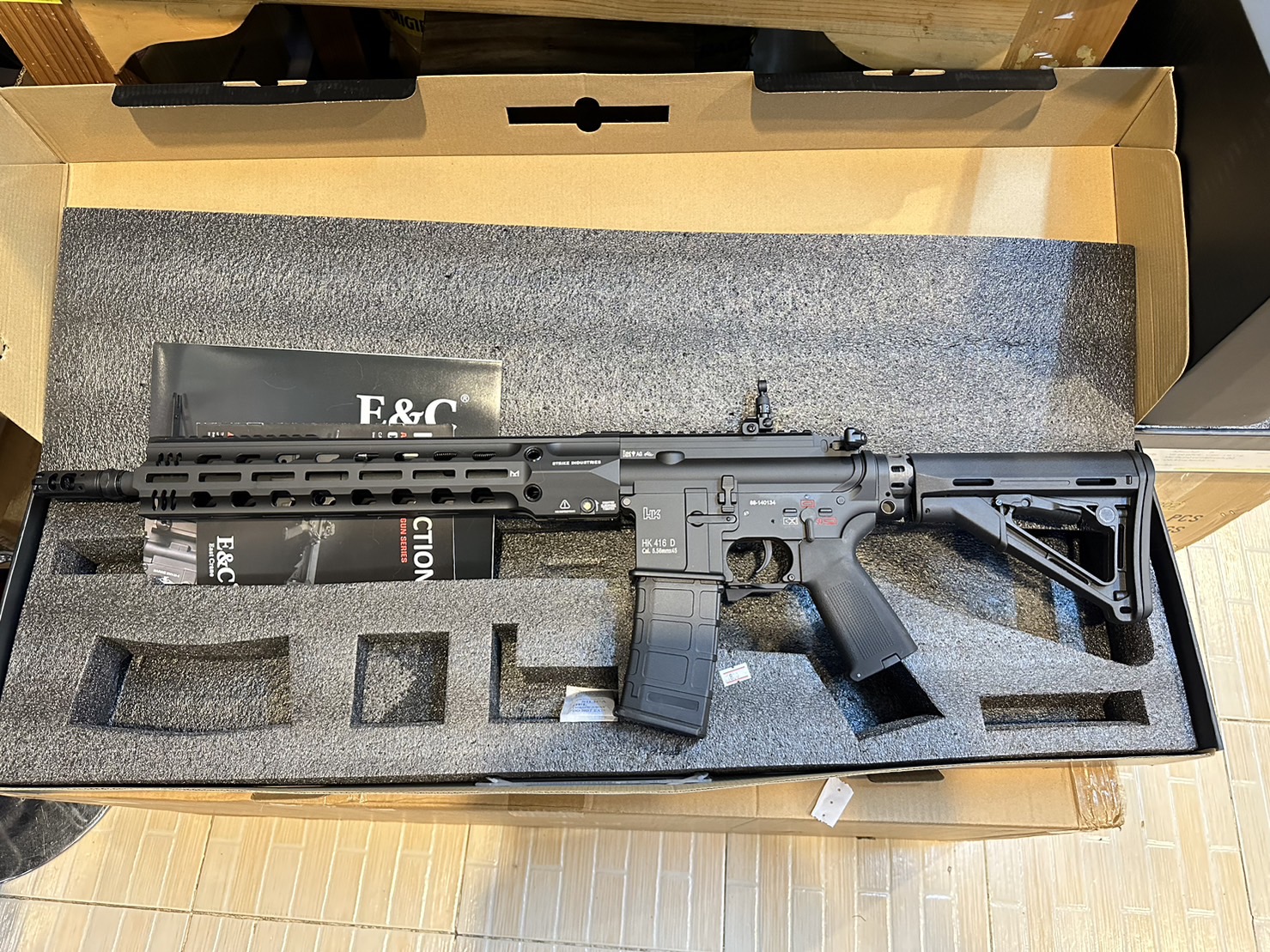 E&C 121B S2 : HK 416 D SI-Gridlok 416 LightSpeed บอดี้โลหะGen 2 (QD 1.0)