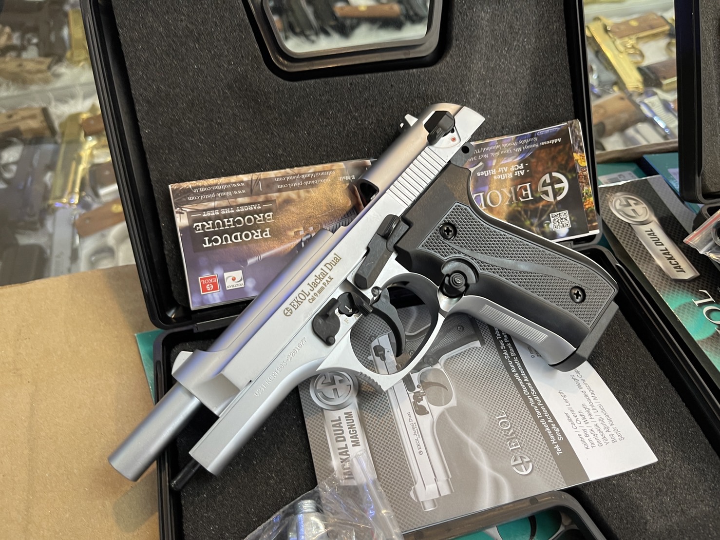 EKOL Jackal Dual บรอนซ์เงิน