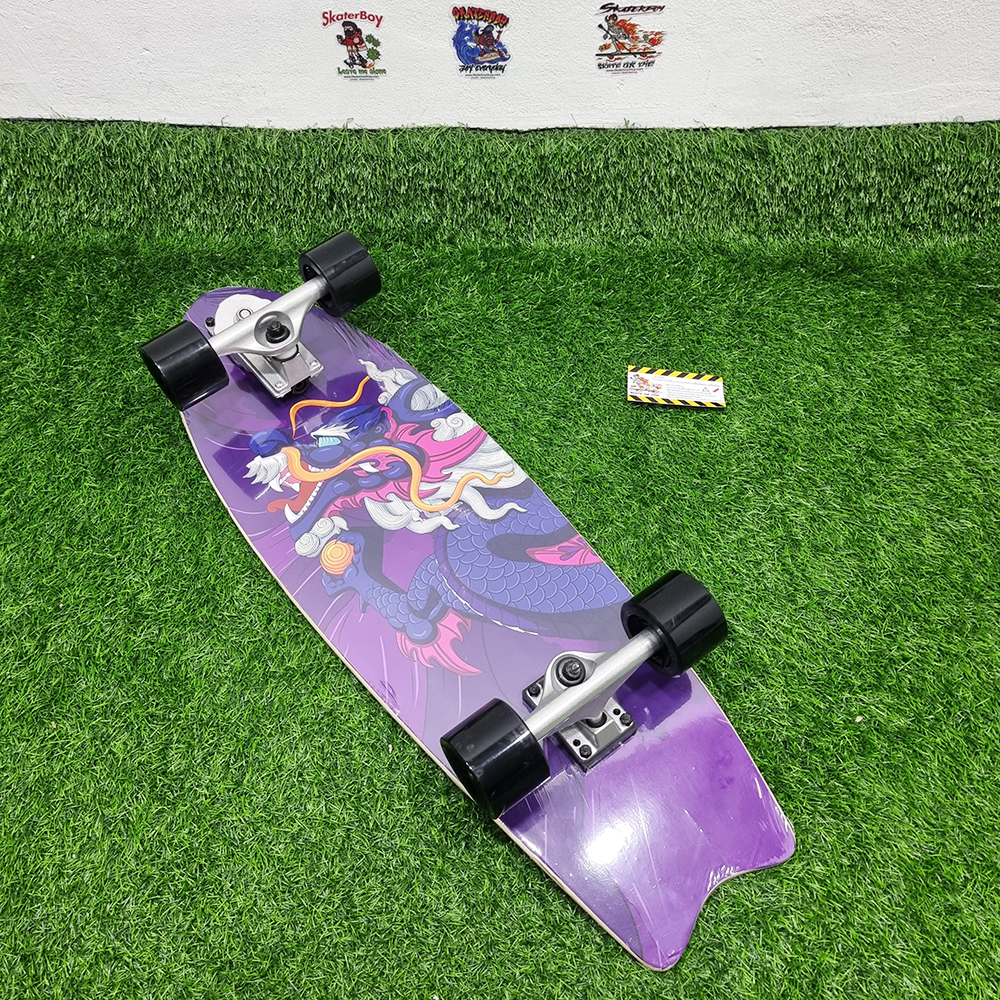 0201 Surf skate custom บอร์ด32นิ้ว แนะนำ สูง160-170cm เซิร์ฟ สเก็ตบอร์ด พร้อมเล่น หลายแบบ
