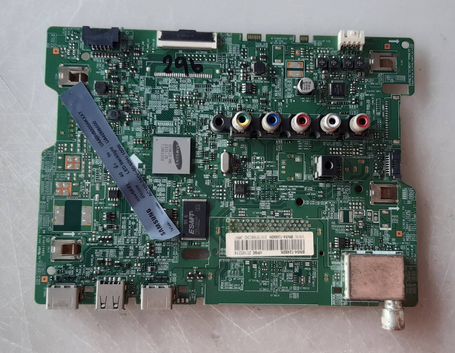 อันที่ 296 Samsung UA40N5000 ซีสเตร็ม BN94-12480 BN41-02582 ดีเทสแล้ว