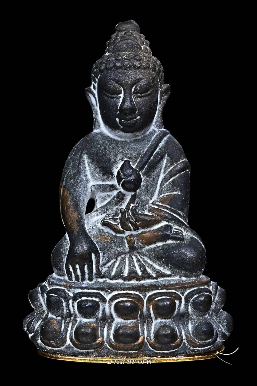 พระกริ่งฆฏิกามหาพรหม. รุ่น๑ เนื้อ : นวะ ฐานทองคำ