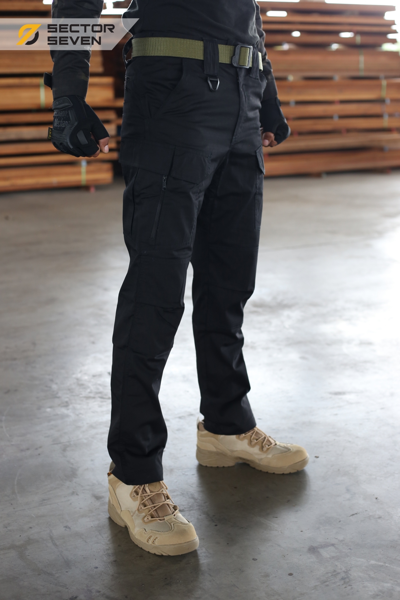 กางเกง SECTOR SEVEN IX12C ผ้าตาราง (K1030)