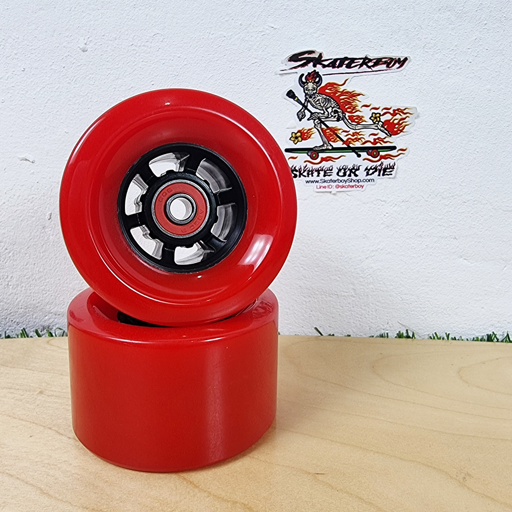 [0502] ล้อสเก็ตบอร์ด ขนาด 83x52mm HR82AA พร้อมลูกปืน spacer ในตัว สำหรับ สเก็ตบอร์ดไฟฟ้า