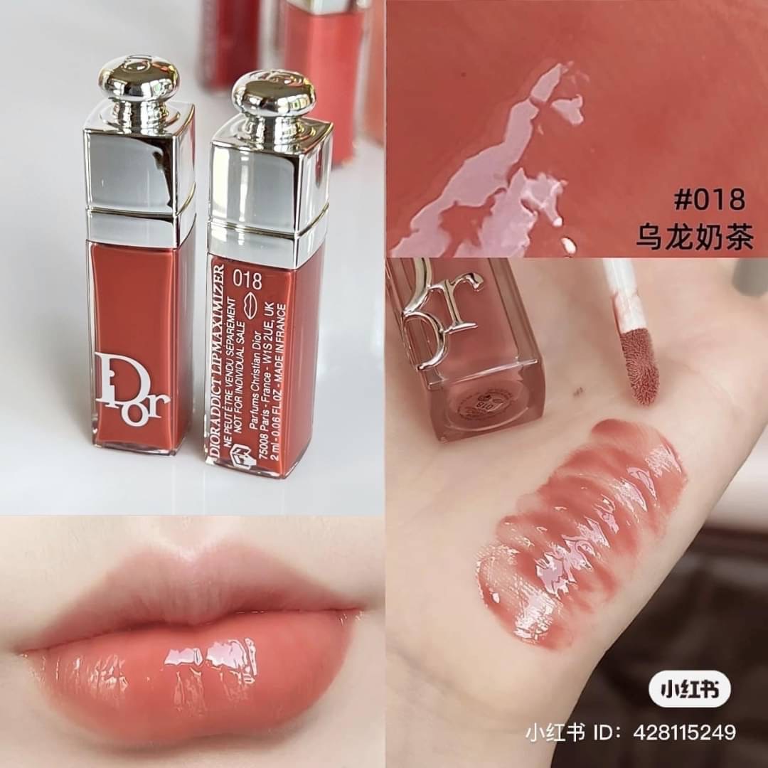 ลิปสติก Dior Lip Maximizer High Volume Lip Plumper 2 ml #018 Intense Spice