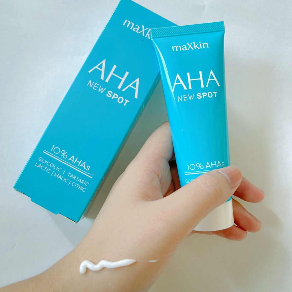 maXkin AHA NEW SPOT (แม็กสกิน เอเอชเอ นิว สปอต) ขนาด 10 กรัม