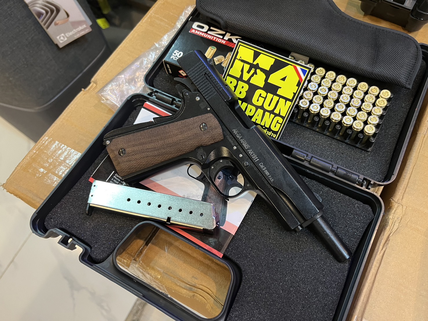 AKSA COLT 1911 ลาย Series 80 สีดำ