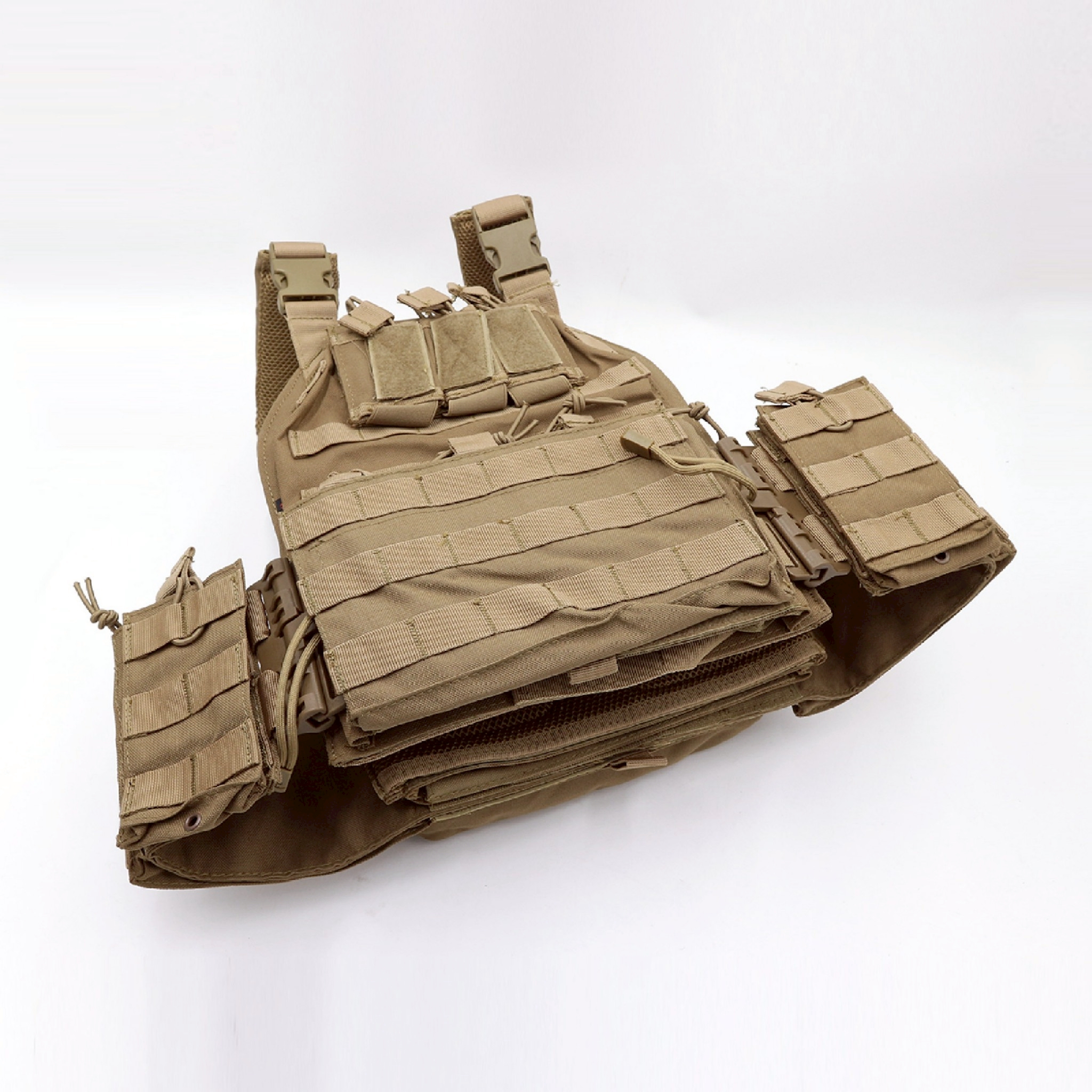 เสื้อเกราะ Swat Vest V3 สีทราย (K01590)