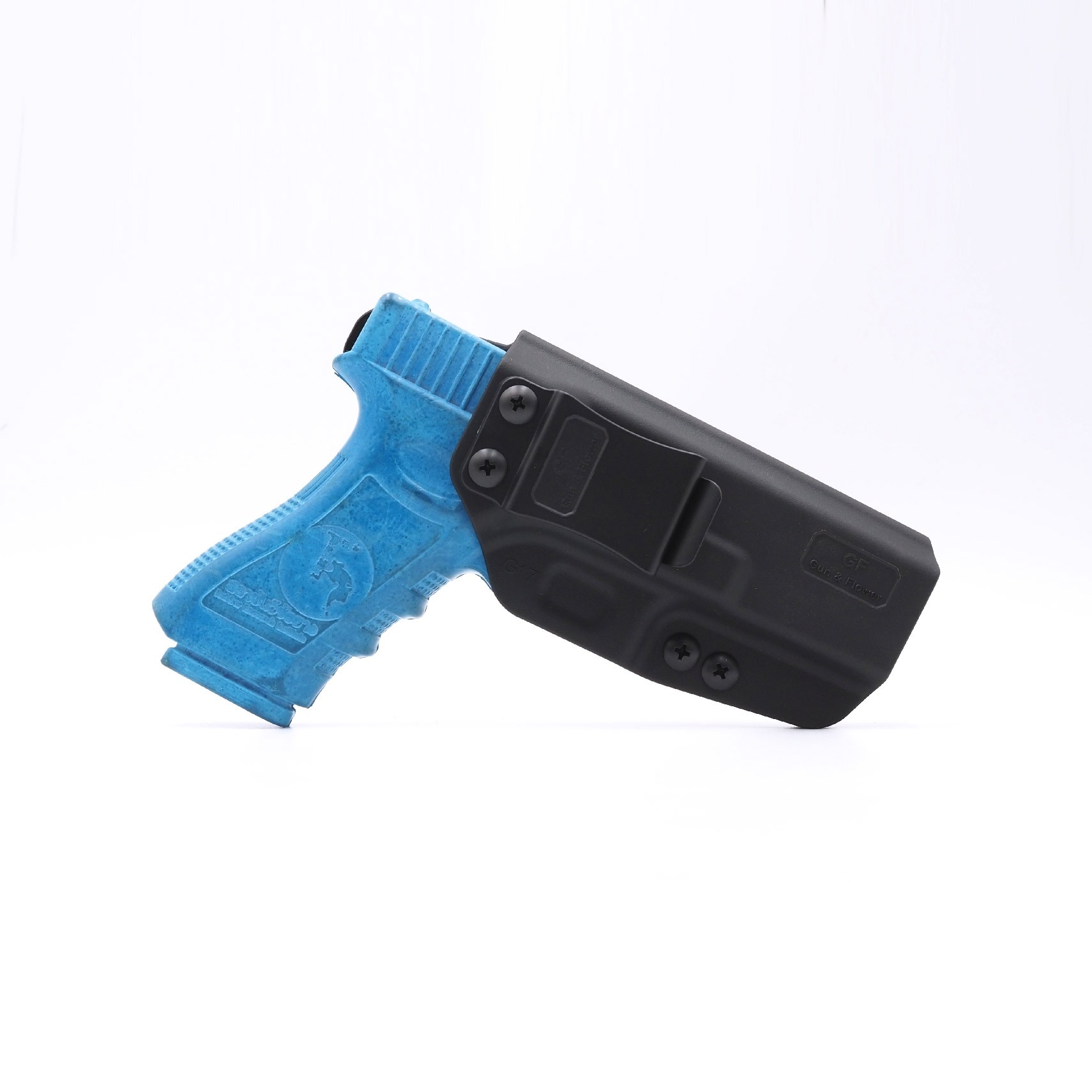 ซองปืนพกใน Polymer Glock 17 ( Gun Flower ) (K0300)