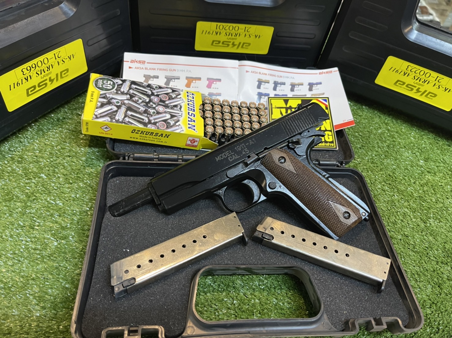 AKSA COLT 1911 ลาย Spring Field สีดำ