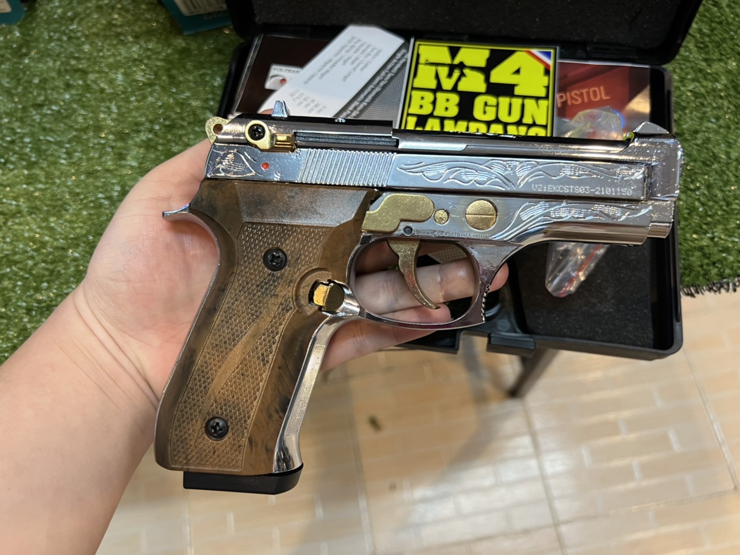 EKOL Jackal Dual Compact เงินเงา-ลายไทย-ไกรทอง