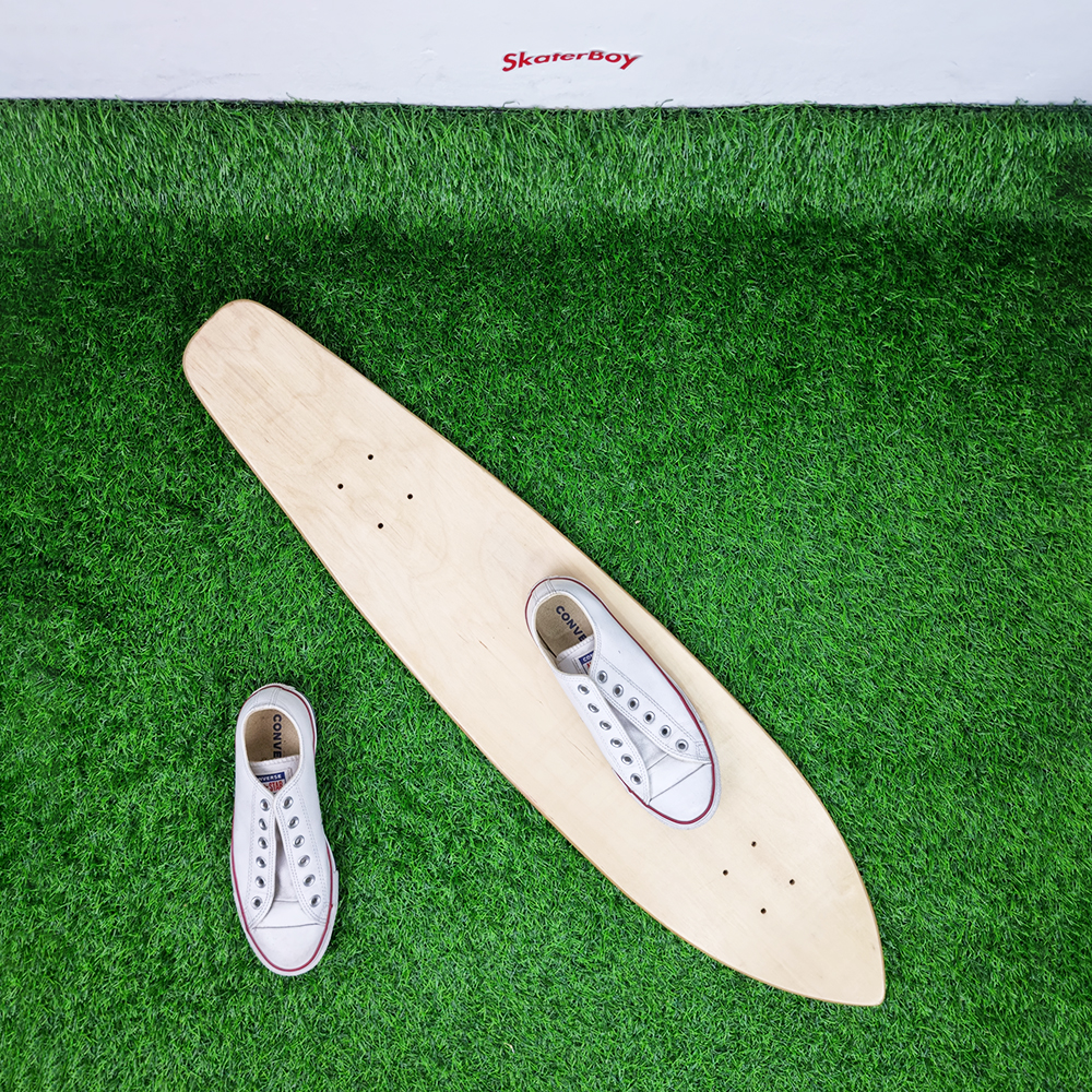 [0301] บอร์ดไม้เซิร์ฟสเก็ต ขนาด 36x8.5นิ้ว WB19นิ้ว และ 44x9.5นิ้ว WB24นิ้ว มี Tail หน้า-หลัง มี Concave หนา 1cm longboard surf skate deck