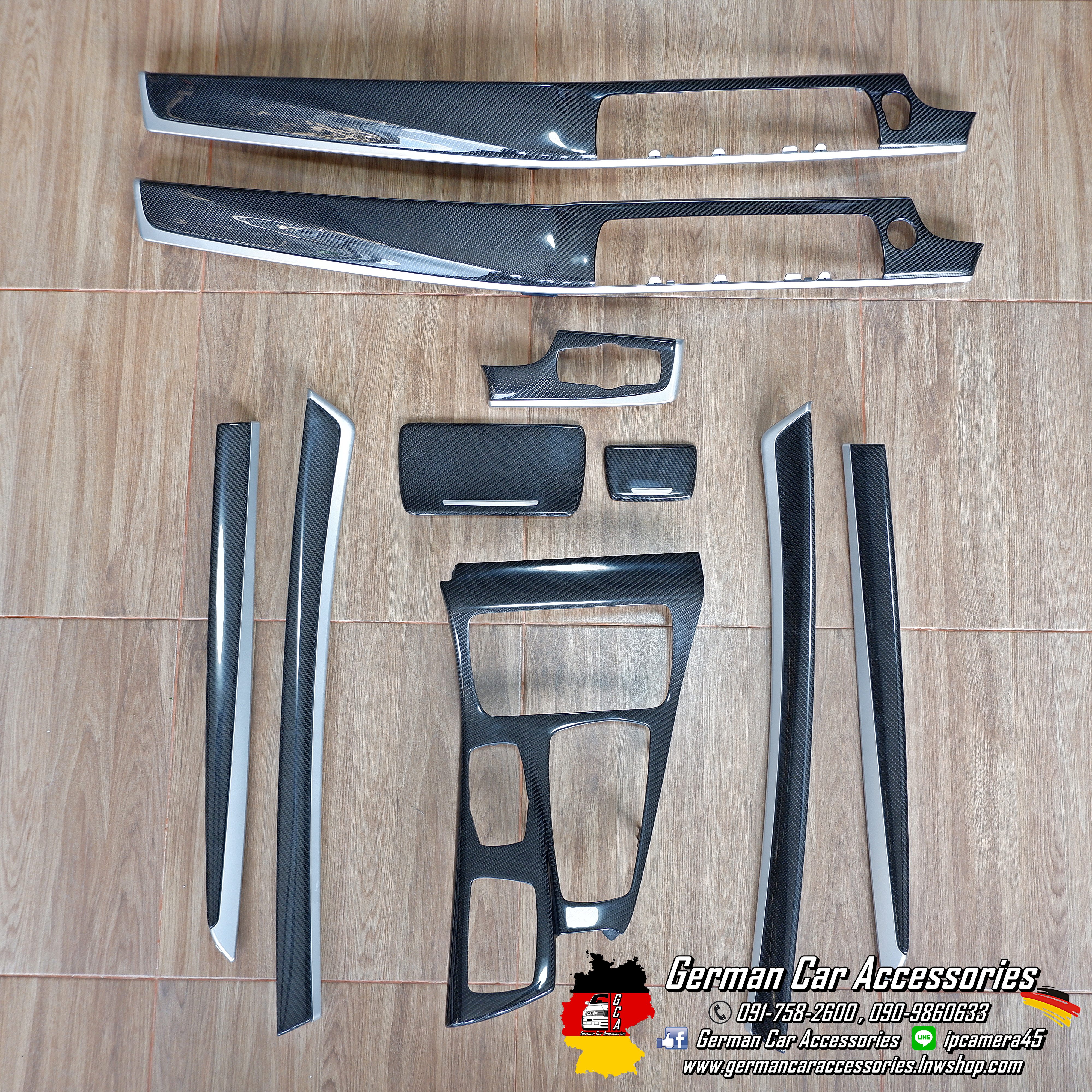 Trimภายใน Carbonแท้ BMW F10