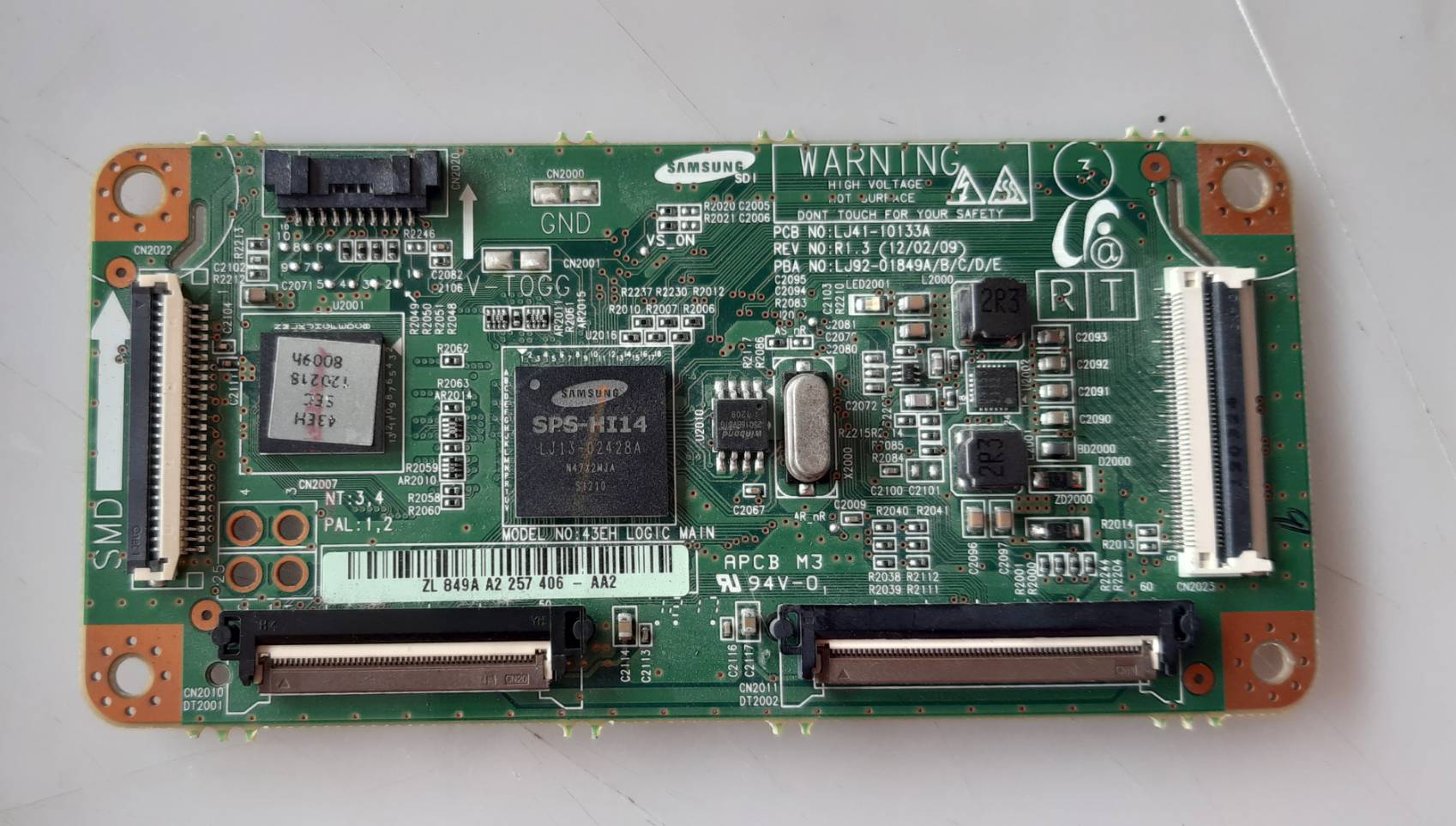 อันที่ 136 Samsung PS43E450A1R โลจิก LJ41-10133A LJ92-01849A ดีเทสแล้ว