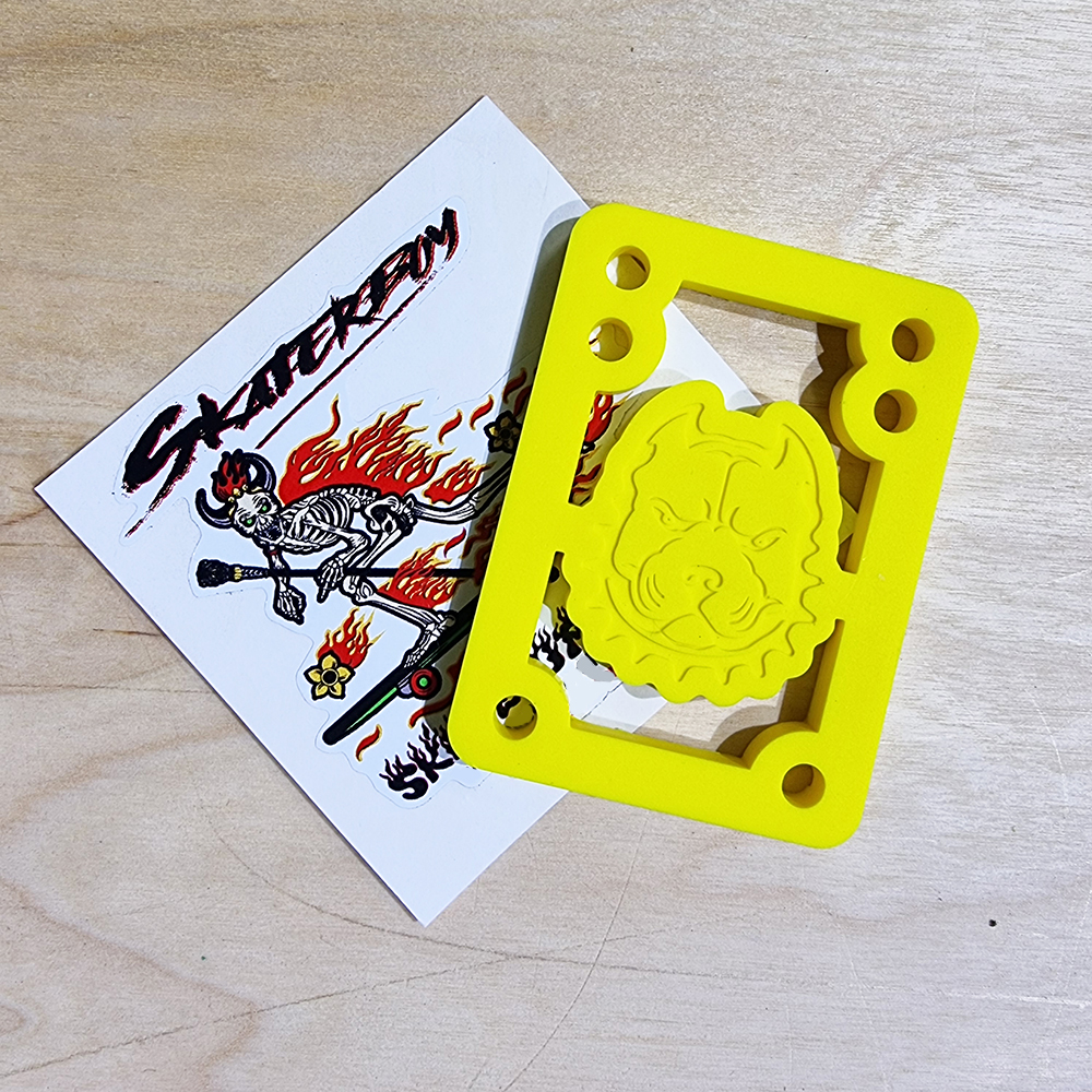 [0311] ยางรองทรัค หนา5mm 6mm สี่เหลี่ยม ขนาดมาตราฐานใช้ได้ทุกทรัค เลือกได้ 8สี