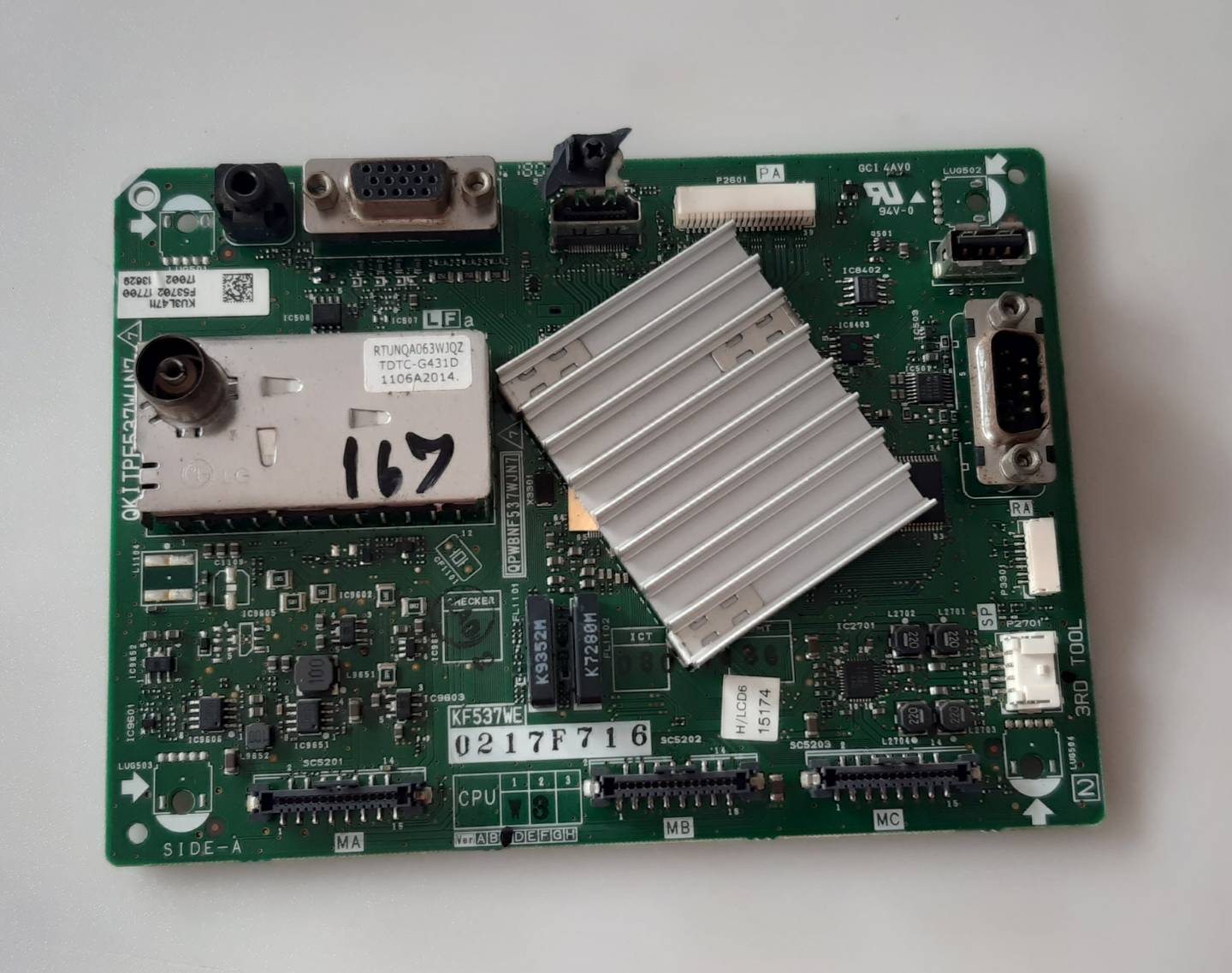 อันที่ 167 SHARP LC-32L400M ซีสเตร็ม QPWBNF537WJN7 ดีเทสแล้ว