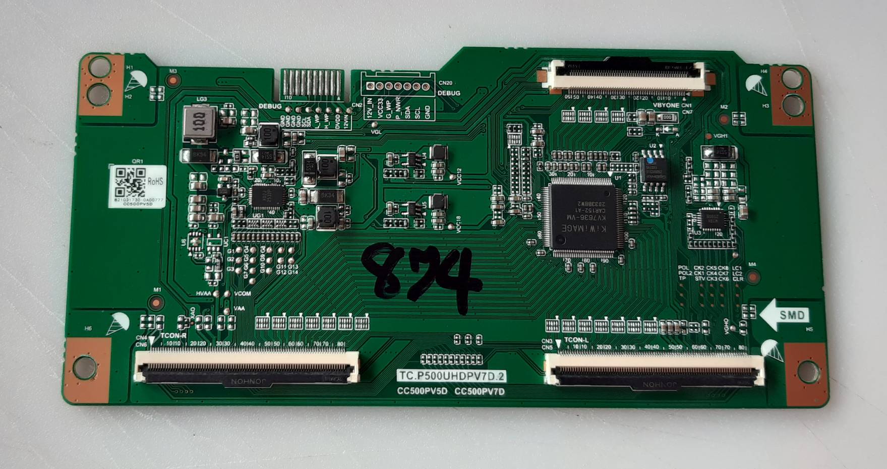 อันที่ 874 ACONATIC 50US200AN ทีคอน TC.P500UHDPV7D.2 CC500PV5D ดีเทสแล้ว