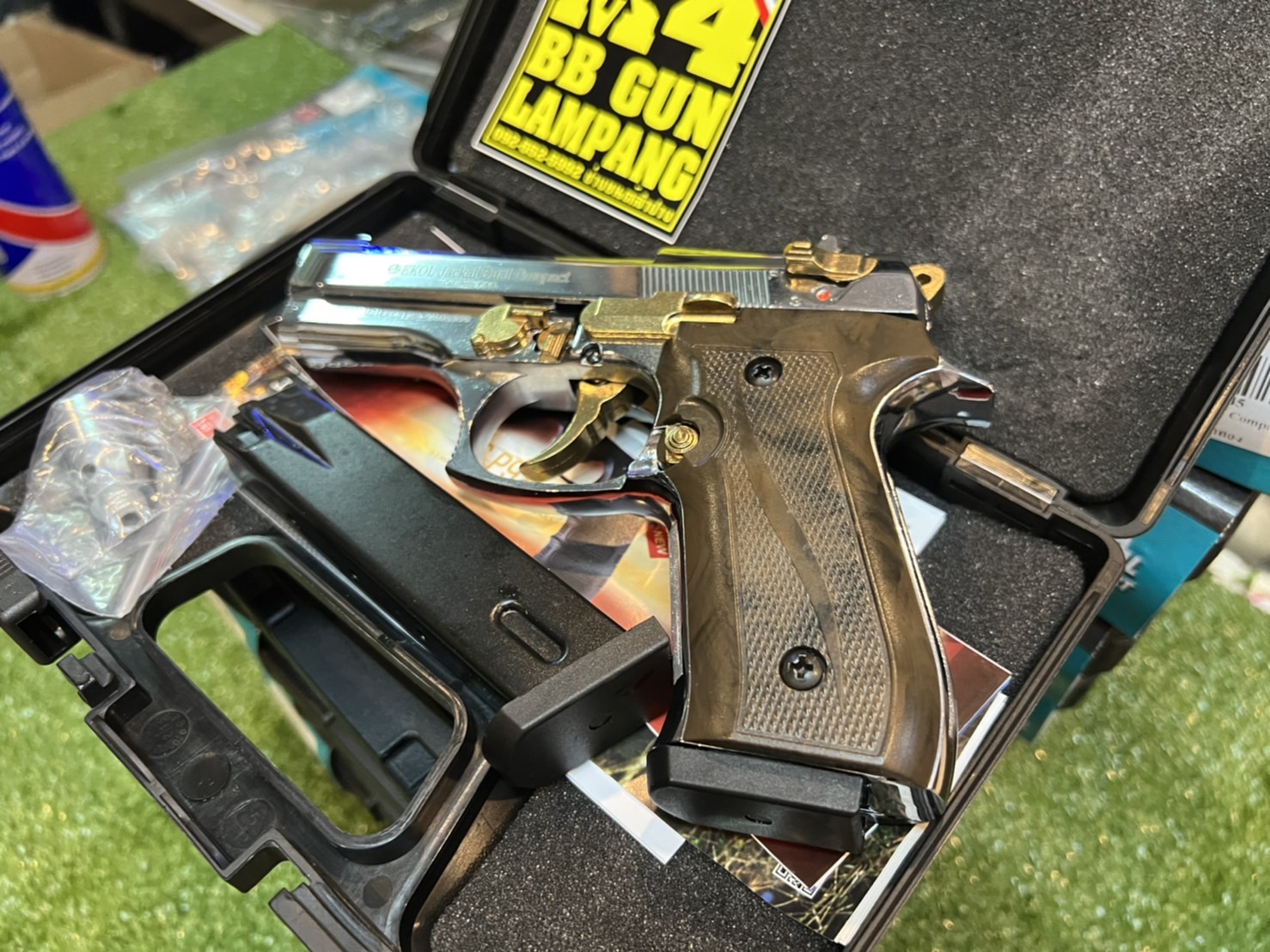 EKOL Jackal Dual Compact เงินเงา-ไกรทอง