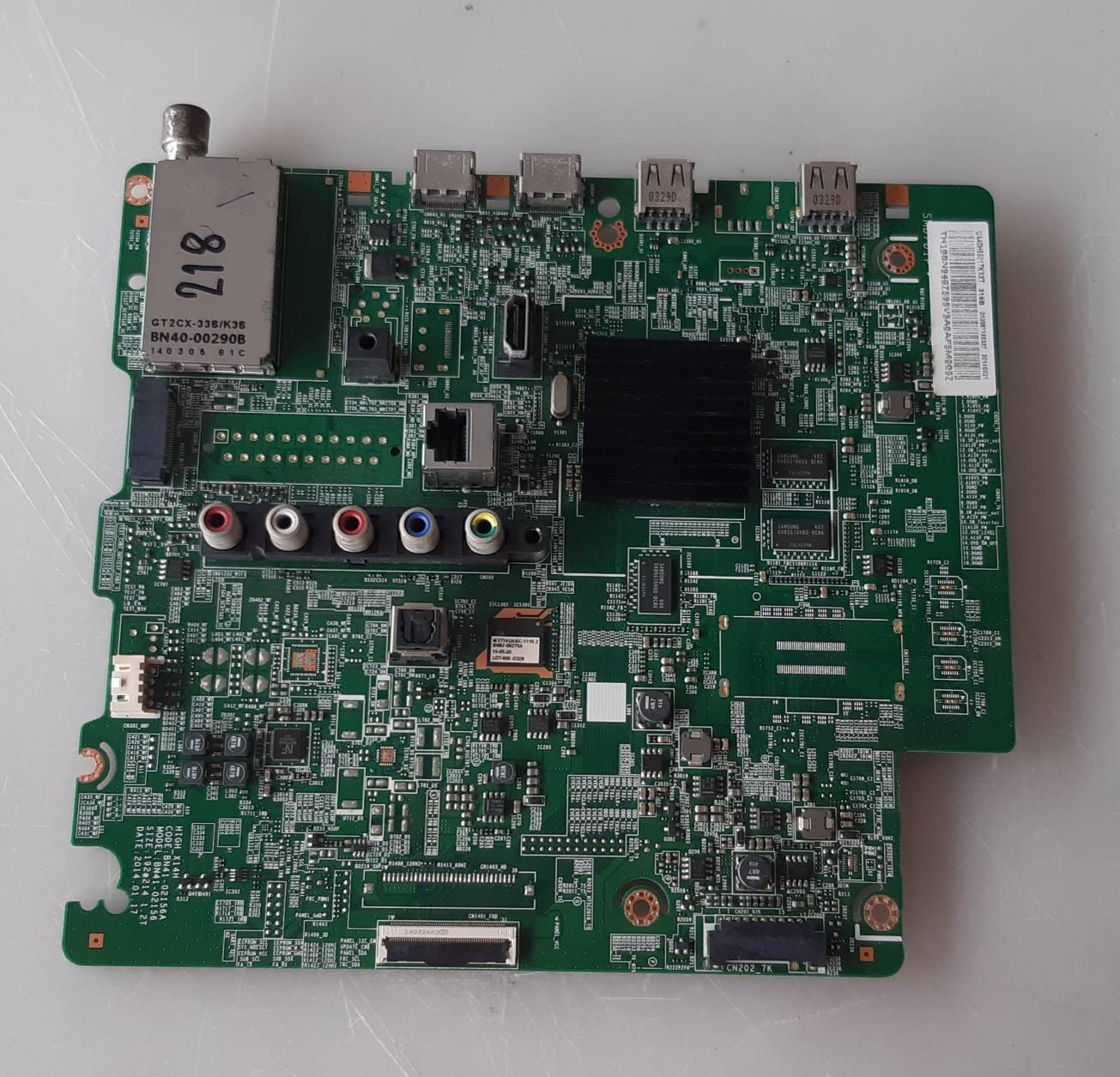 อันที่ 218 Samsung UA40H5501 ซีสเตร็ม BN41-02156 51PIN ดีเทสแล้ว